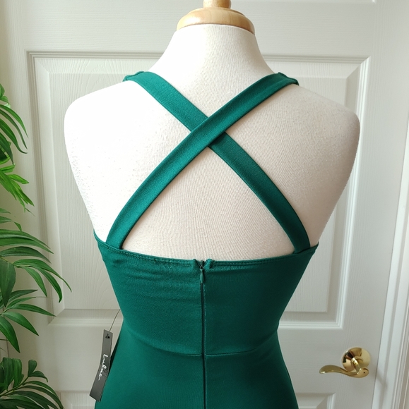 (SOLD!) Lulus Gathering Glances Bodycon Dress - Picture 8 of 11